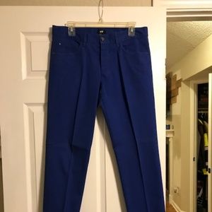 Men's Skinny Fit Royal Blue Pants